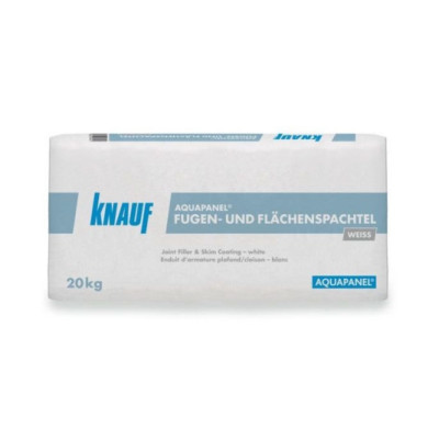 AQUAPANEL® фугираща и шпакловъчна смес - бяла KNAUF 