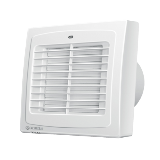 Blauberg Серия Auto 100 - Вентилатор с двигател на лагери и автоматични жалузи