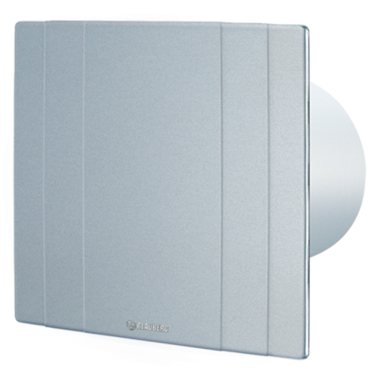 BLAUBERG QUATRO Ф100 - Дизайнерски вентилатор с двигател на лагери и обратна клапа