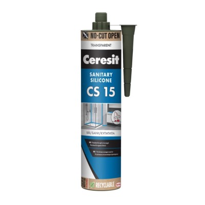 Санитарен силикон CERESIT CS 15 Premium 280мл