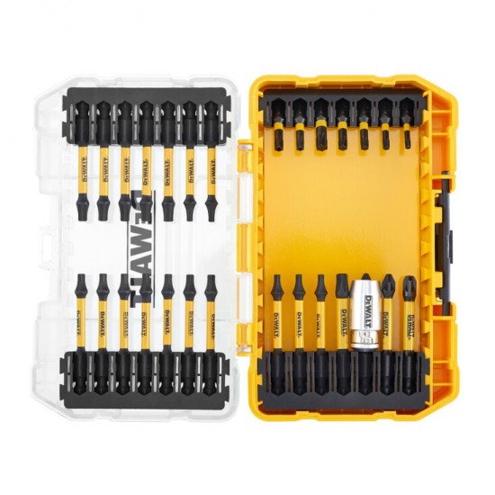 Комплект ударни накрайници, битове DeWALT DT70734T, 29 части