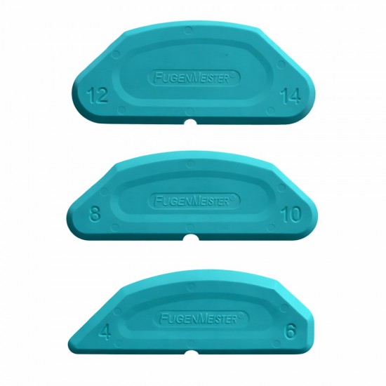 Комплект шпатули за силикон от 4 до 14мм KAUFMANN