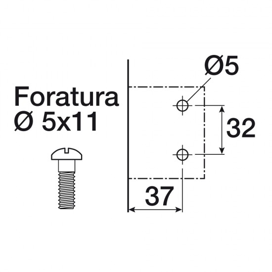 Основа за панти Salice BARGR09/16 H.0