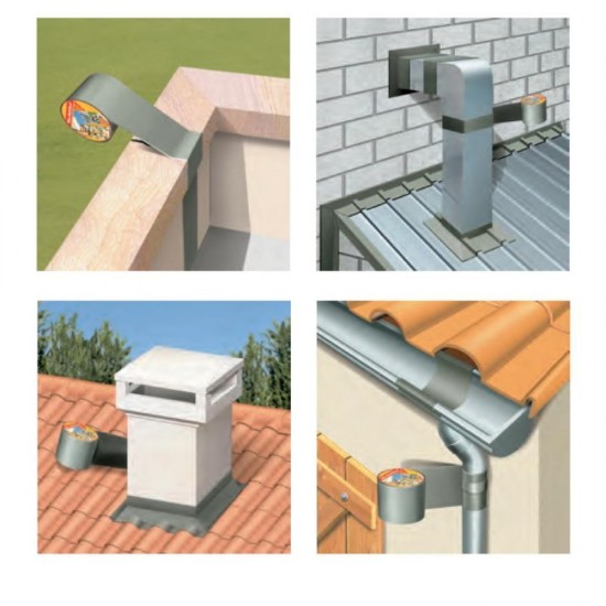 Сива битумна лента Sika MultiSeal T 3m