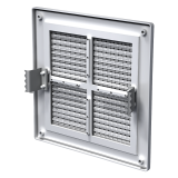 Пластмасова вентилационна решетка VENTS MV 150 S 204x204