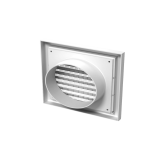 Пластмасова вентилационна решетка VENTS MV 100 Vs, 154x110
