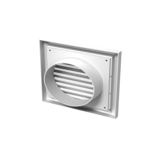 Пластмасова вентилационна решетка VENTS MV 100 Vs, 154x110