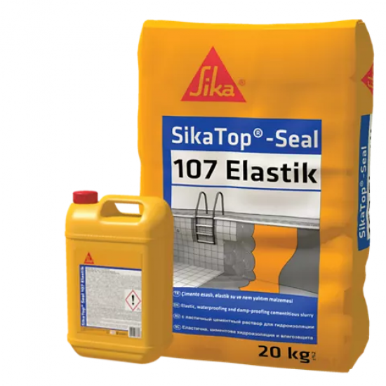 Еластична хидроизолационна смес SikaTop Seal 107 Elastik 30кг