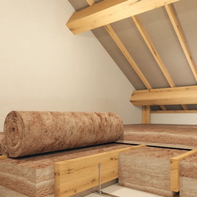 Стъклена вата KNAUF INSULATION NATUROLL PLUS 100 мм