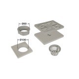 Шахта сифон, вертикален изход Nicoll RPCRTW, ф110