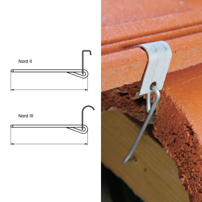 Скоби за бетонови керемиди 250бр.