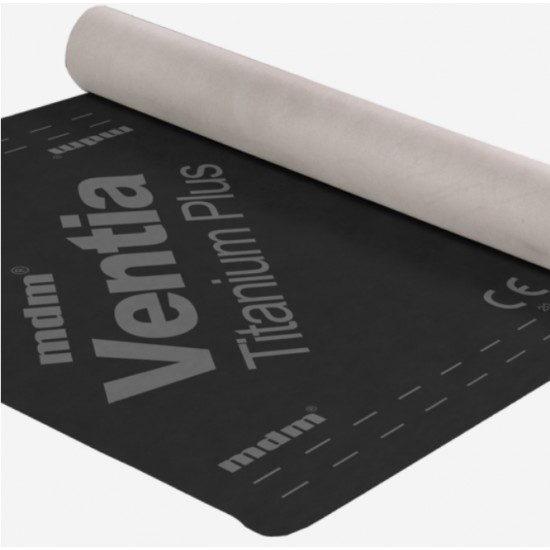 Трислойно подпокривнo фолиo VENTIA TITANIUM PLUS 185 гр/кв.м