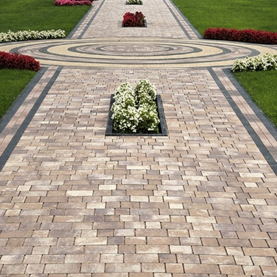 Паваж SEMMELROCK Appia Antica combi 6см мока меланж