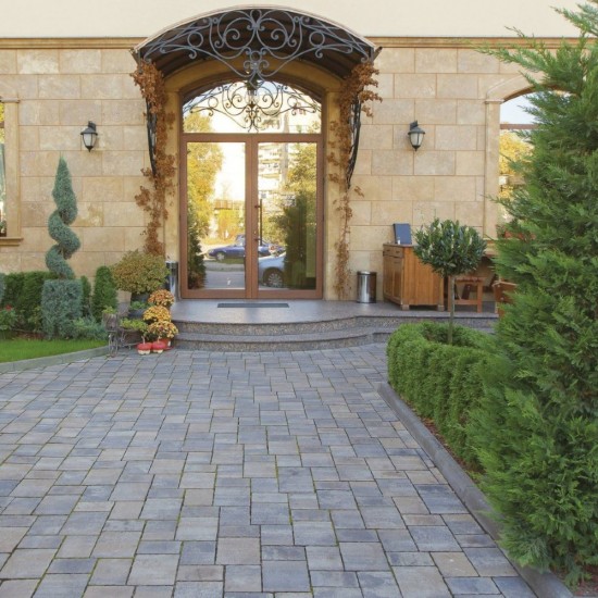 Паваж SEMMELROCK Appia Antica combi 6см сив меланж