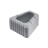 Сива кашпа SEMMELROCK Triflor