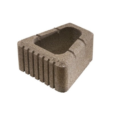 Кафява кашпа SEMMELROCK Triflor