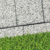 Градински бордюр SEMMELROCK Pastella мулти блок 25/6/12, сив, тип "мита"