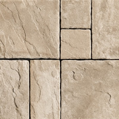 Настилка SEMMELROCK Suprema combi жълто-кафяв меланж 