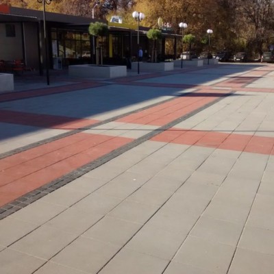 Тротоарна плочка SEMMELROCK 30/30/4 сива