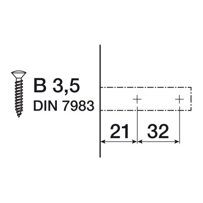 Основа за панти Salice B2R3E09/15 H.0