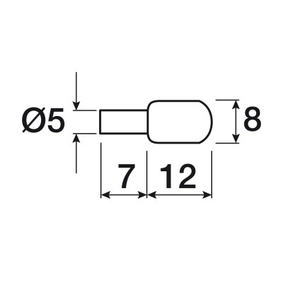 Рафтоносач плосък- 100 бр