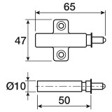 Омекотяващ механизъм бял