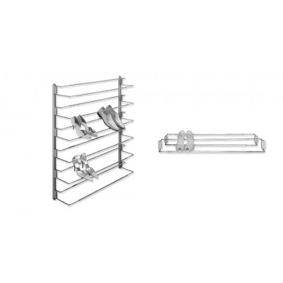Полица за обувки 48-83 см